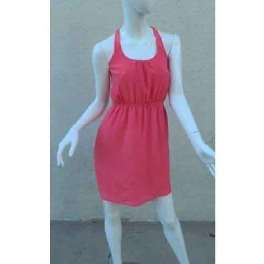 Madewell Broadway and Broome Pink Silk Dress Sz 0‎